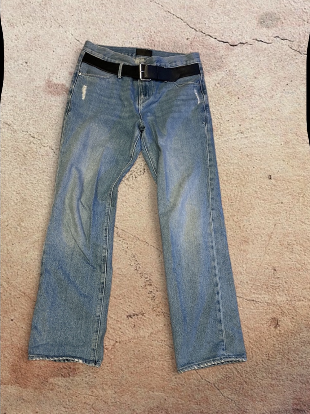 RTA
DEXTER BAGGY JEAN WITH BELT - CLEAN BLUE
RtA Womens Road to Awe Jeans